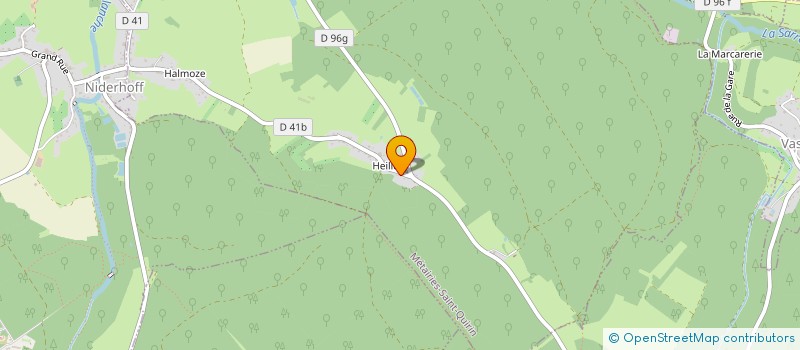 localisation de l'entreprise CKSP  METAIRIES-SAINT-QUIRIN