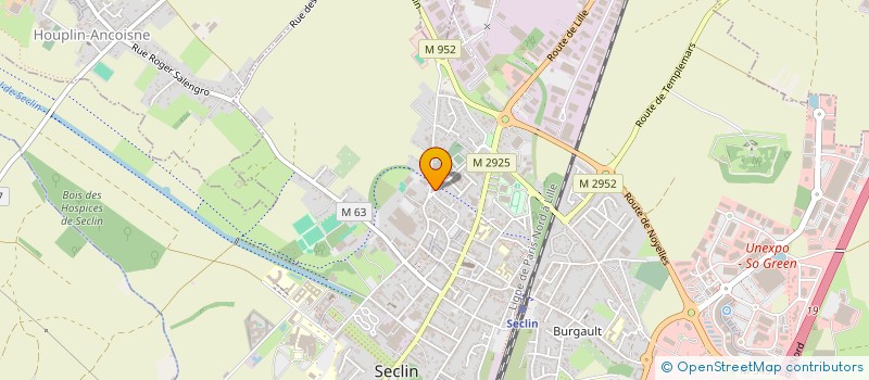 localisation de l'entreprise CKSW  SECLIN