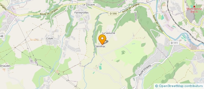 localisation de l'entreprise CKTRAN  LE PUY-EN-VELAY