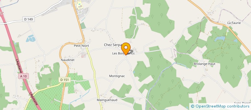 localisation de l'entreprise CKV2H  MIRAMBEAU