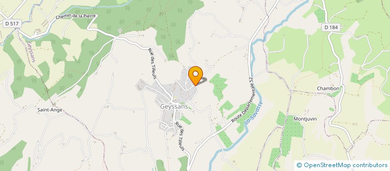 localisation de l'entreprise CKV3  GEYSSANS