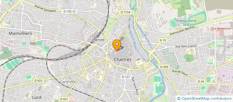 localisation de l'entreprise CL&2D EXPLOITATION à CHARTRES