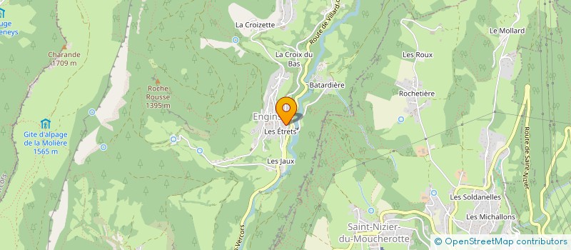 localisation de l'entreprise CL AGENCEMENT  ENGINS