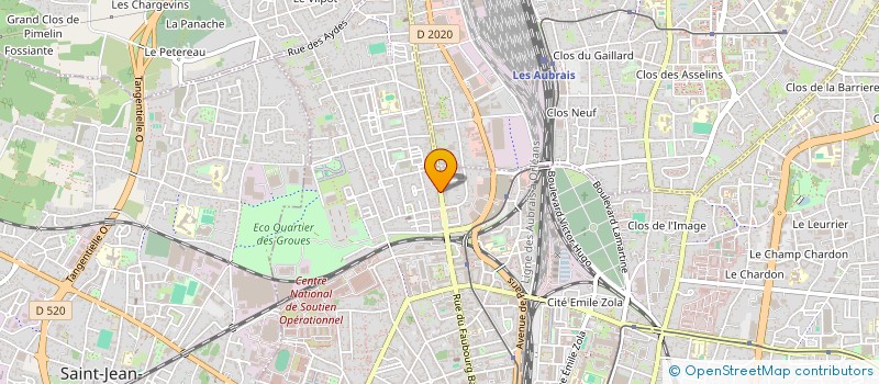 localisation de l'entreprise CL AMENAGEMENT à ORLEANS