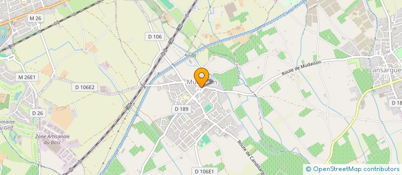 localisation de l'entreprise CL ARTE SARL  MUDAISON