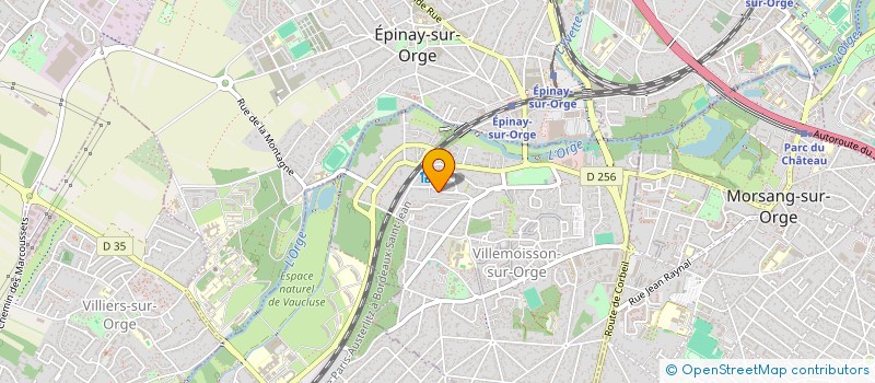 localisation de l'entreprise CL-ASSURANCE-CONSEIL à VILLEMOISSON-SUR-ORGE
