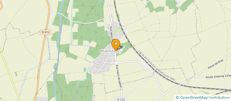 localisation de l'entreprise CL ASSURANCES à CHALMAISON