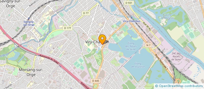 localisation de l'entreprise CL AUTO SERVICES à VIRY-CHATILLON