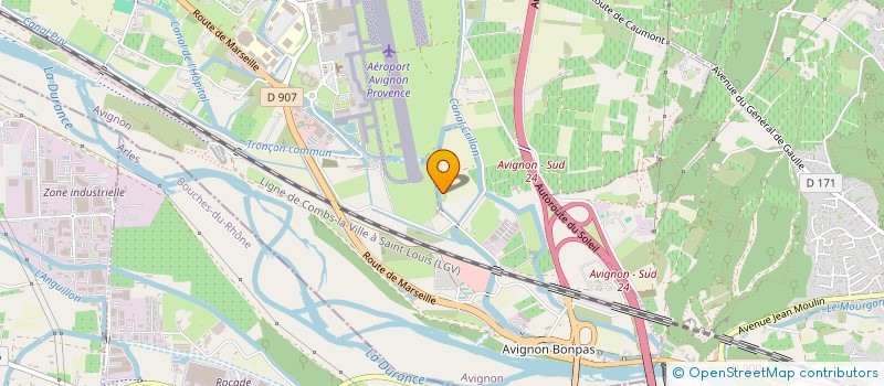 localisation de l'entreprise CL AVIGNON  AVIGNON