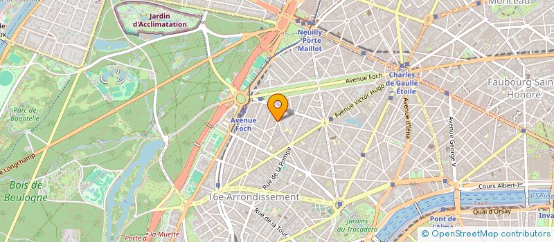 localisation de l'entreprise CL AVOCAT  PARIS