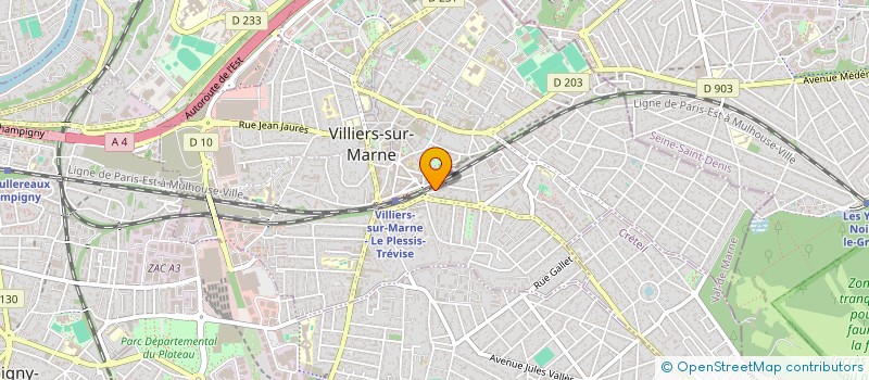 localisation de l'entreprise CL BAT à VILLIERS-SUR-MARNE