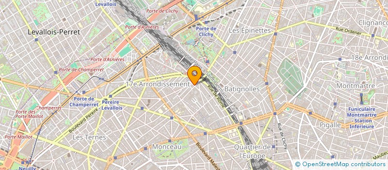 localisation de l'entreprise CL BHR  PARIS