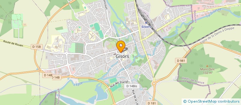 localisation de l'entreprise CL BOILLET IMMOBILIER à GISORS