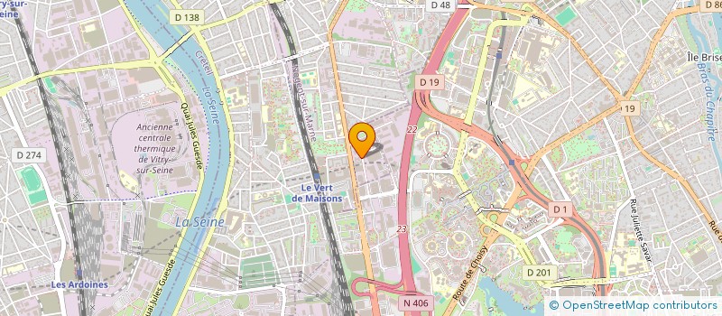 localisation de l'entreprise CL BROTHERHOOD DITE EGLISE DU SEIGNEUR JESUS-CHRIST, FRATERNITE  MAISONS-ALFORT