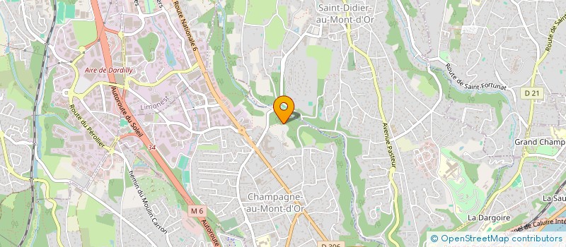 localisation de l'entreprise CL CAM SE DU BOIS D'OINGT  CHAMPAGNE-AU-MONT-D OR