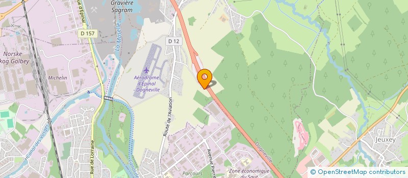 localisation de l'entreprise CL CHAUFFAGE  DOGNEVILLE