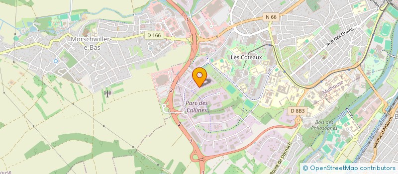 localisation de l'entreprise CL CONCEPT à MULHOUSE