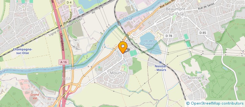 localisation de l'entreprise CL CONSEIL  MOURS