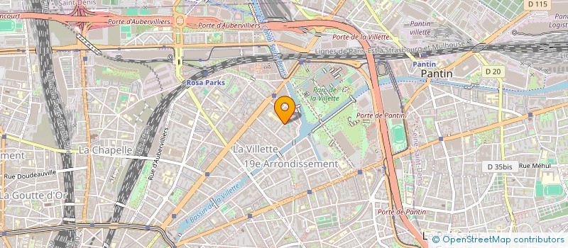 localisation de l'entreprise CL CONSULTING  PARIS