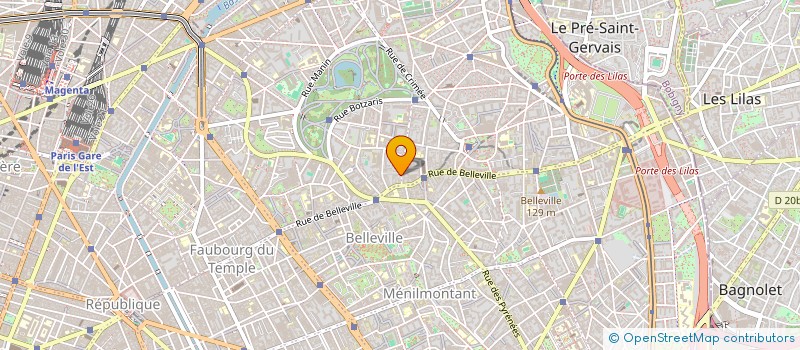 localisation de l'entreprise CL CONSULTING  PARIS