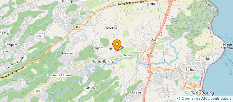 localisation de l'entreprise CL CONSULTING à PETIT-BOURG