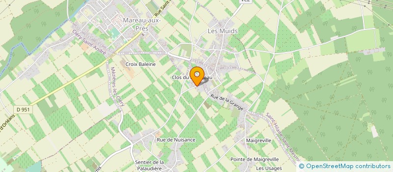 localisation de l'entreprise CL CORP à MEZIERES-LEZ-CLERY