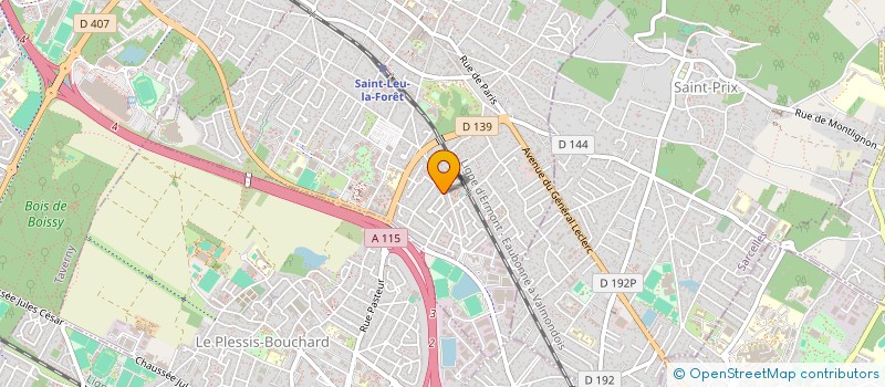 localisation de l'entreprise CL COURTAGE  VOUILLE