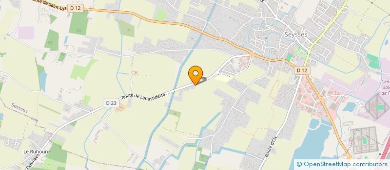 localisation de l'entreprise CL CREATIONS BOIS  SEYSSES