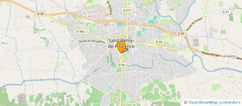 localisation de l'entreprise CL CREDIT AGRICOLE ST REMY DE PROVENCE  SAINT-REMY-DE-PROVENCE