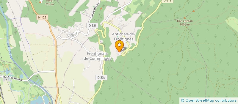 localisation de l'entreprise CL & CT IMMOBILIER  ORE