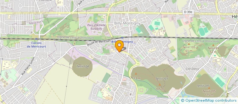 localisation de l'entreprise CL DEBOUCHAGES à BILLY-MONTIGNY
