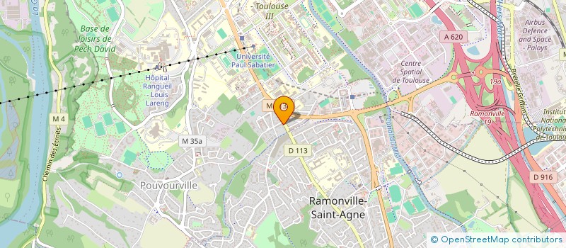 localisation de l'entreprise CL DIFFUSION à TOULOUSE