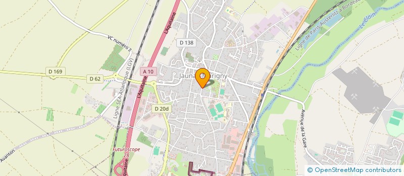 localisation de l'entreprise CL DIM  JAUNAY-MARIGNY