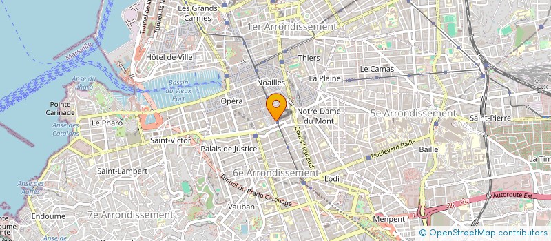 localisation de l'entreprise CL DISTRI  MARSEILLE