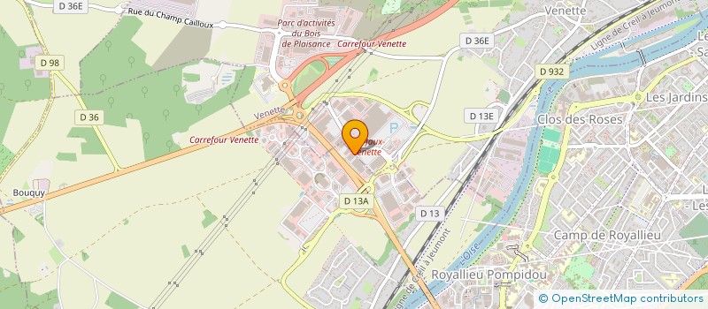 localisation de l'entreprise CL DISTRIBUTION à VENETTE
