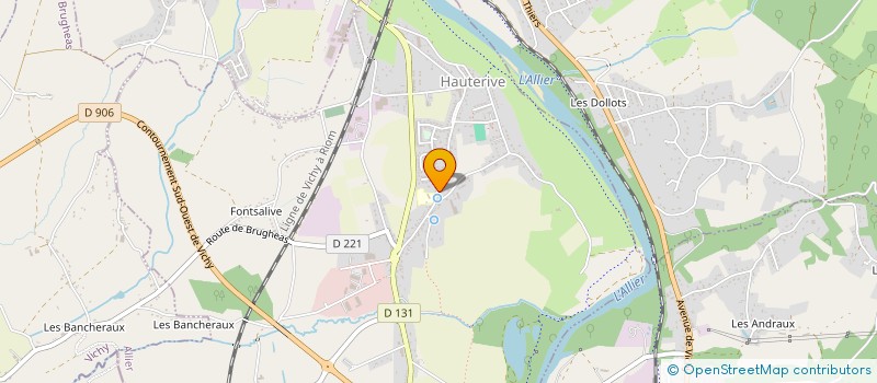 localisation de l'entreprise CL DISTRIBUTION à SAINT-YORRE