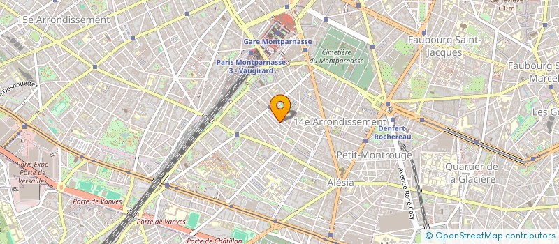 localisation de l'entreprise CL ENTREPRISE GENERALE  PARIS