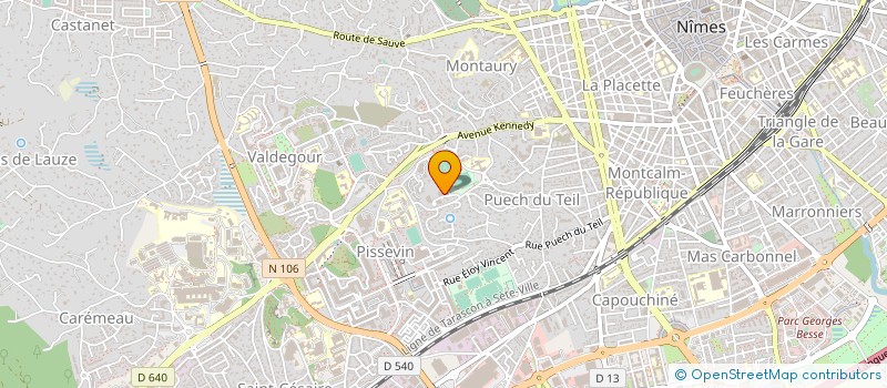 localisation de l'entreprise CL EXPORT à NIMES