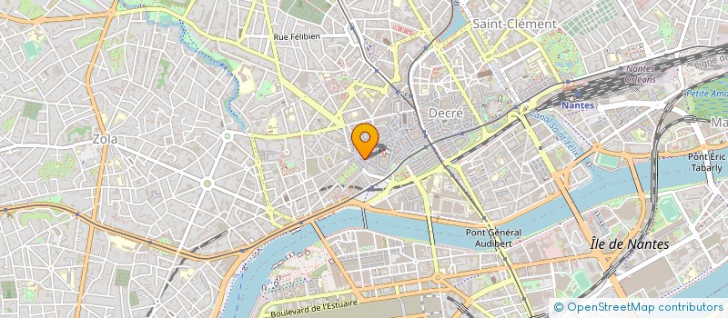 localisation de l'entreprise CL GRASLIN  NANTES