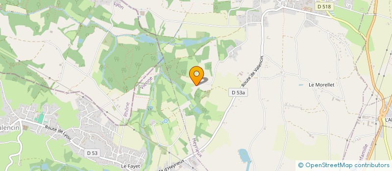 localisation de l'entreprise CL GROUPE  HEYRIEUX