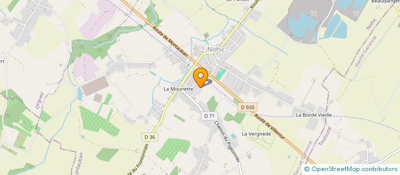 localisation de l'entreprise CL IMMO  NOHIC