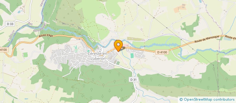 localisation de l'entreprise CL IMMO  CERESTE-EN-LUBERON