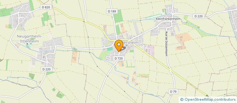 localisation de l'entreprise CL IMMOBILIER  SCHNERSHEIM