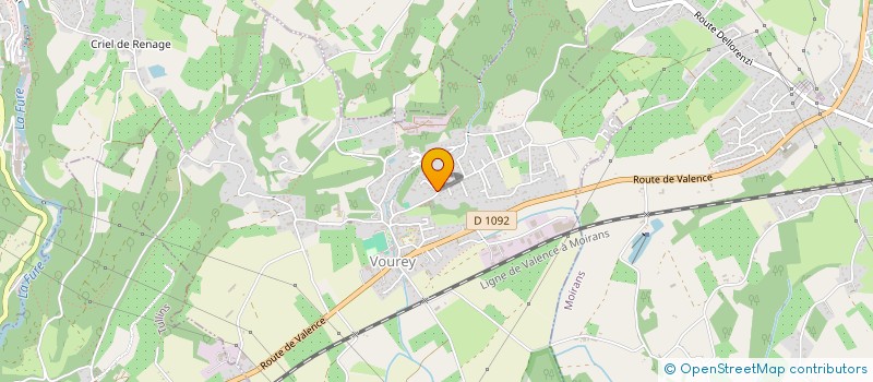 localisation de l'entreprise CL'INVEST  VOUREY