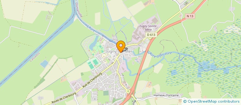 localisation de l'entreprise CL INVEST  ISIGNY-SUR-MER