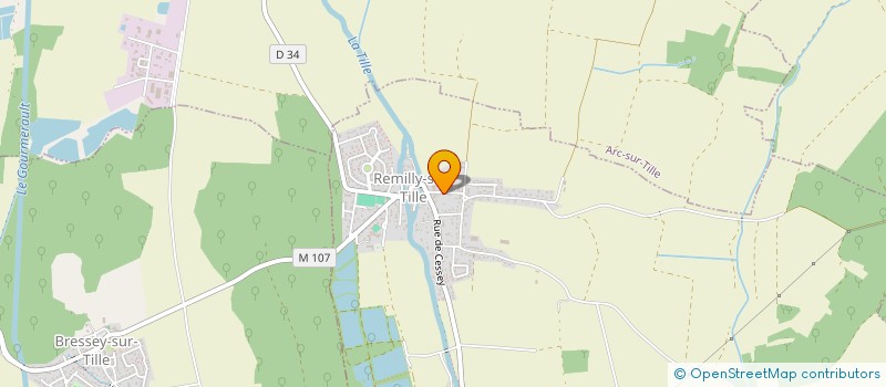 localisation de l'entreprise CL INVEST  REMILLY-SUR-TILLE