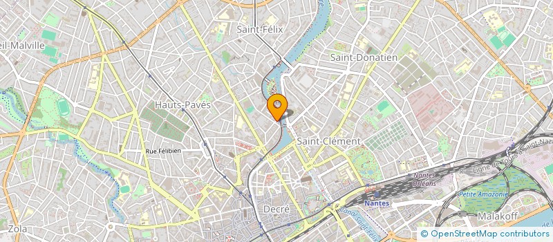 localisation de l'entreprise CL INVESTISSEMENTS à NANTES