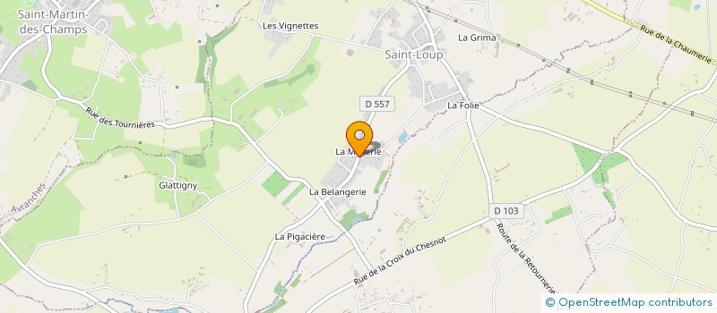 localisation de l'entreprise CL INVESTISSEMENTS  SAINT-LOUP