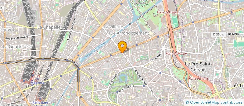 localisation de l'entreprise CL LAVERIE LIBRE SERVICE  PARIS