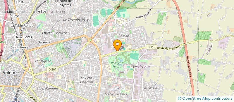 localisation de l'entreprise CL MARKET  VALENCE